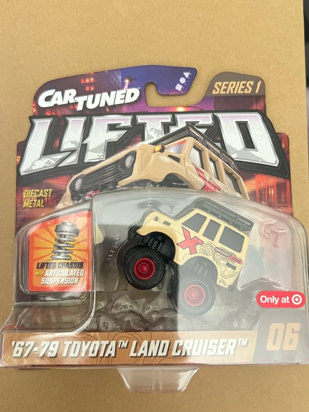 Lifted Series 1 '67-79 Toyota Land Cruiser Toy - Yellow